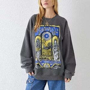 NEW Urban Outfitters The Doors Oversized Sweatshirt